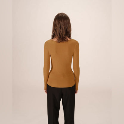 Grace & Mila - FINE KNIT SWEATER OCHER
SATURNIN