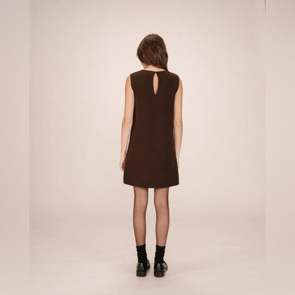 Grace & Mila - SHORT TAILORED DRESS
CHOCOLATE SARAH