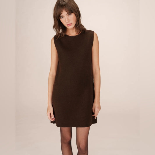 Grace & Mila - SHORT TAILORED DRESS
CHOCOLATE SARAH