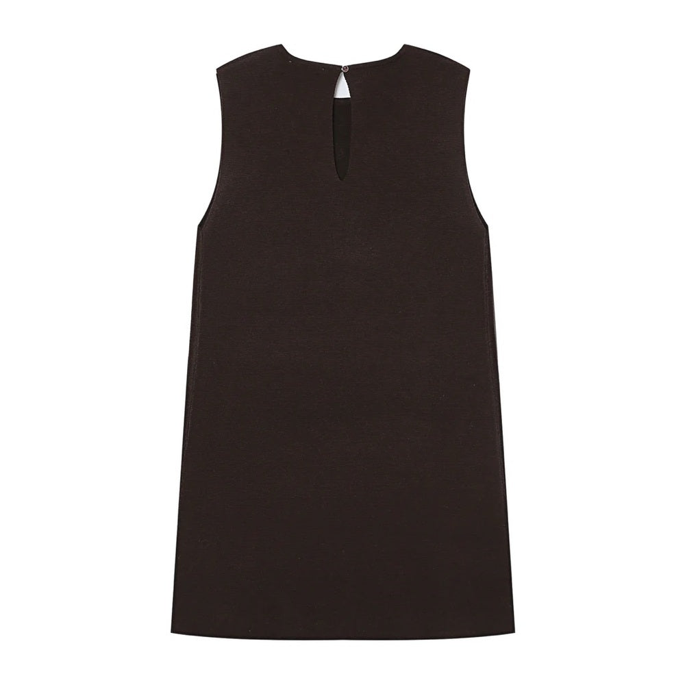 Grace & Mila - SHORT TAILORED DRESS
CHOCOLATE SARAH