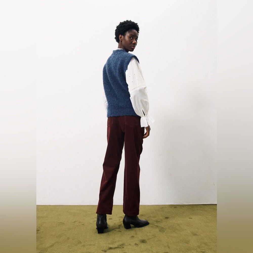 FRNCH -🇫🇷 ELYSA BORDEAUX PANTS