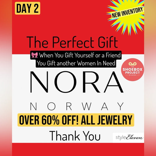 🚨Nora Norway 🇳🇴 Brand Alert 🚨Notification ALL PROCEEDS GO TO THE SHOEBOXPROJECT