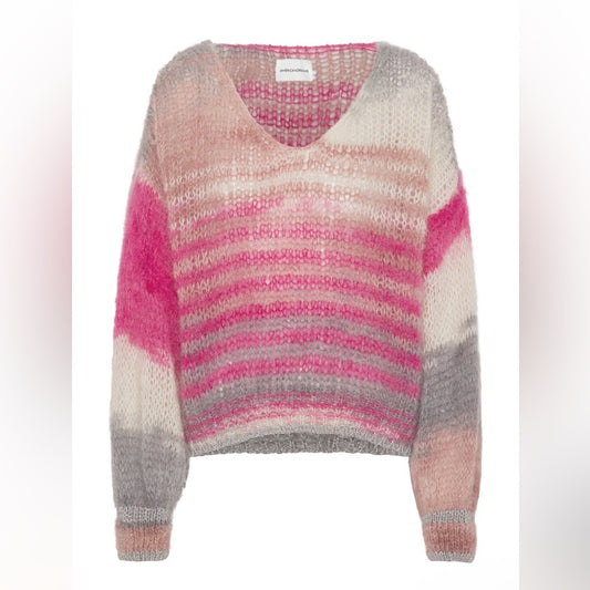 American Dreams 🇮🇹 - Milana LS Mohair Knit Pink Dream