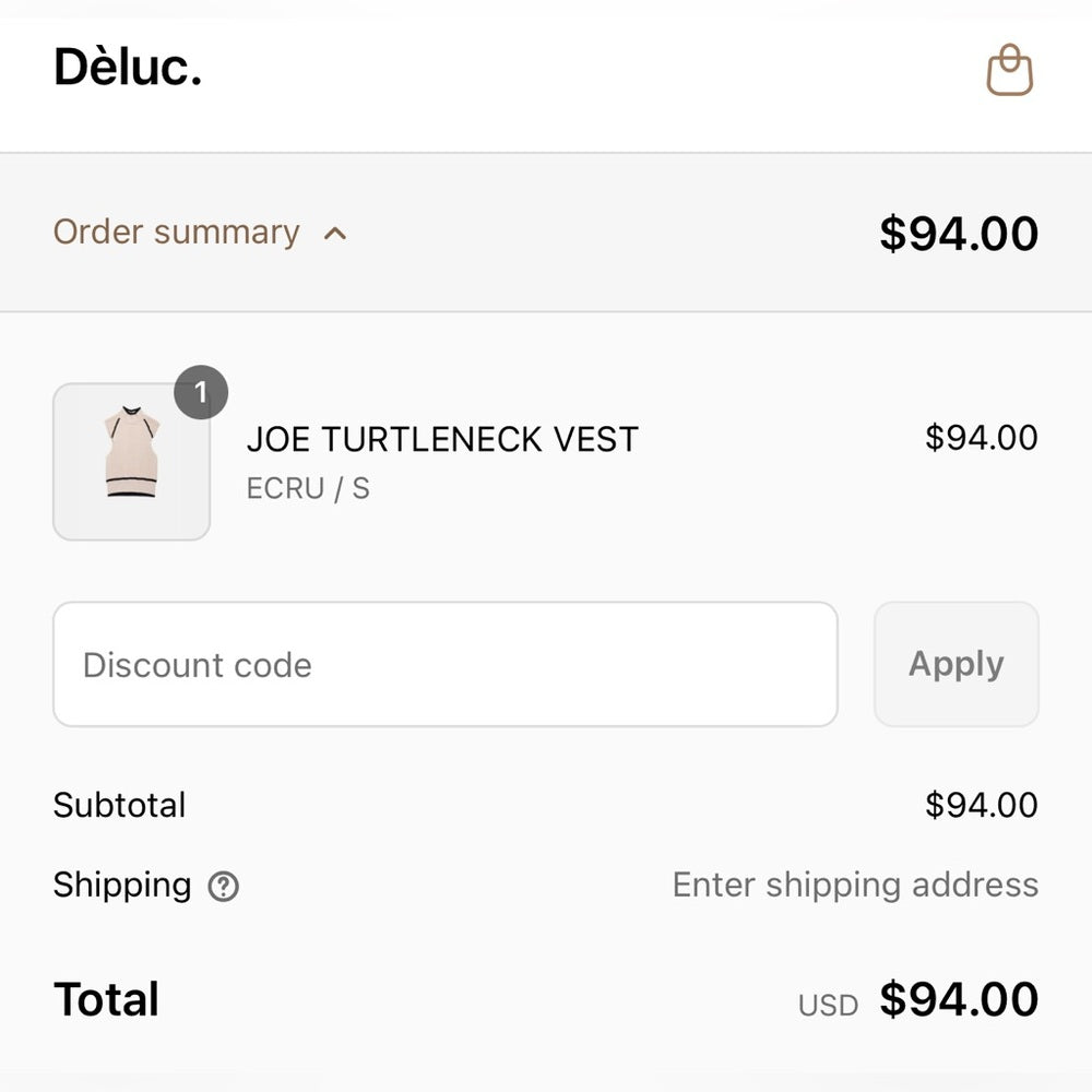 JOE TURTLENECK VEST