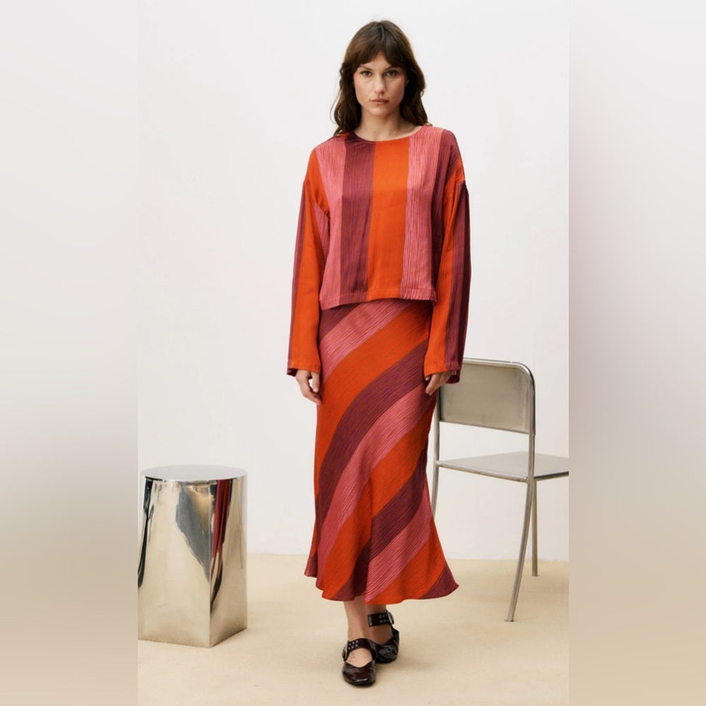 FRNCH 🇫🇷 - THELMA ICE BROWN DRESS