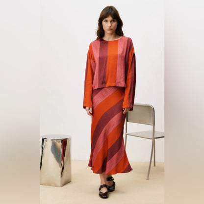 FRNCH 🇫🇷 - THELMA ICE BROWN DRESS