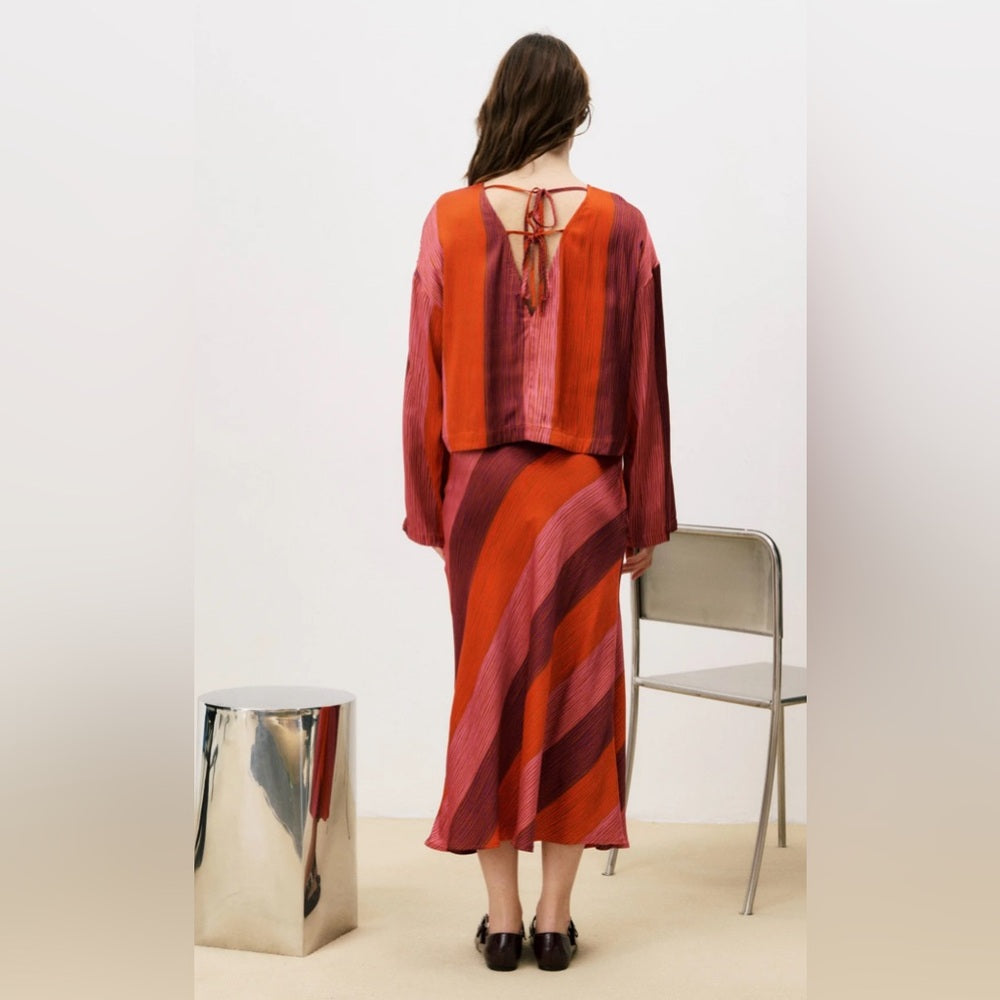 FRNCH 🇫🇷 - THELMA ICE BROWN DRESS