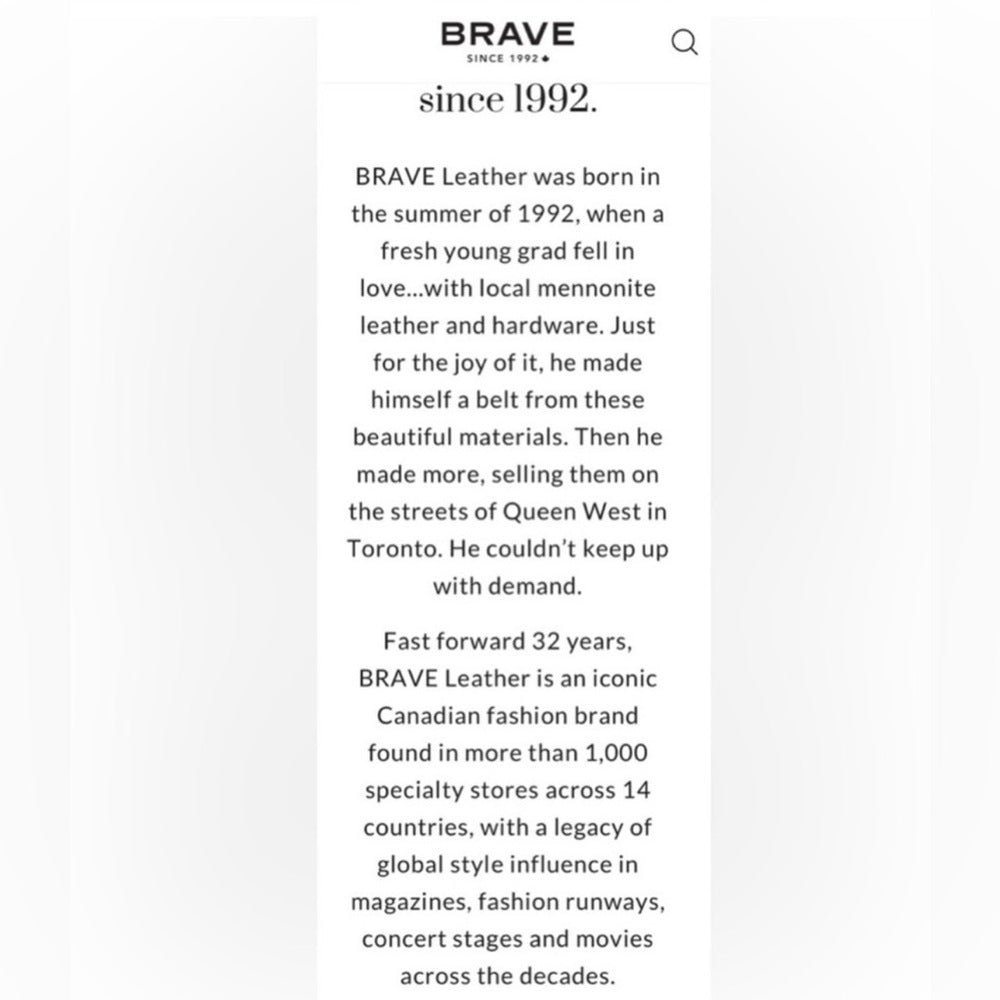 🇨🇦 Brave Leather Collection - Adesina