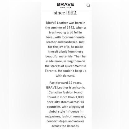 🇨🇦 Brave Leather Collection - Adesina