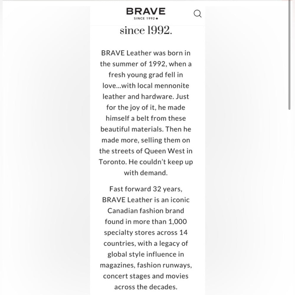 🇨🇦 Brave Leather Collection - JAXON