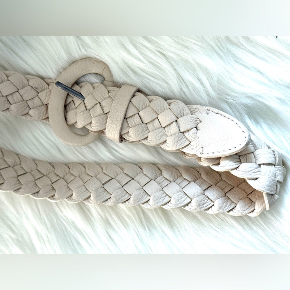 🇨🇦 Brave Leather Collection - Ivory Braided Leather