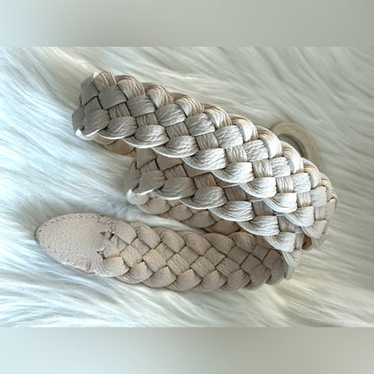 🇨🇦 Brave Leather Collection - Ivory Braided Leather