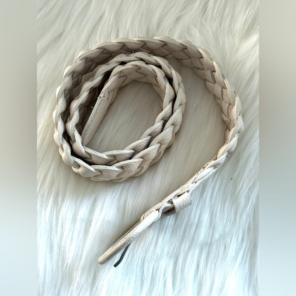 🇨🇦 Brave Leather Collection - Ivory Braided Leather