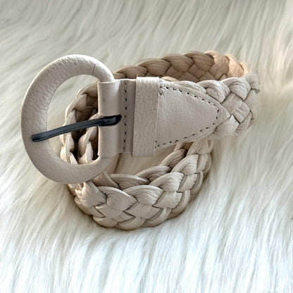 🇨🇦 Brave Leather Collection - Ivory Braided Leather