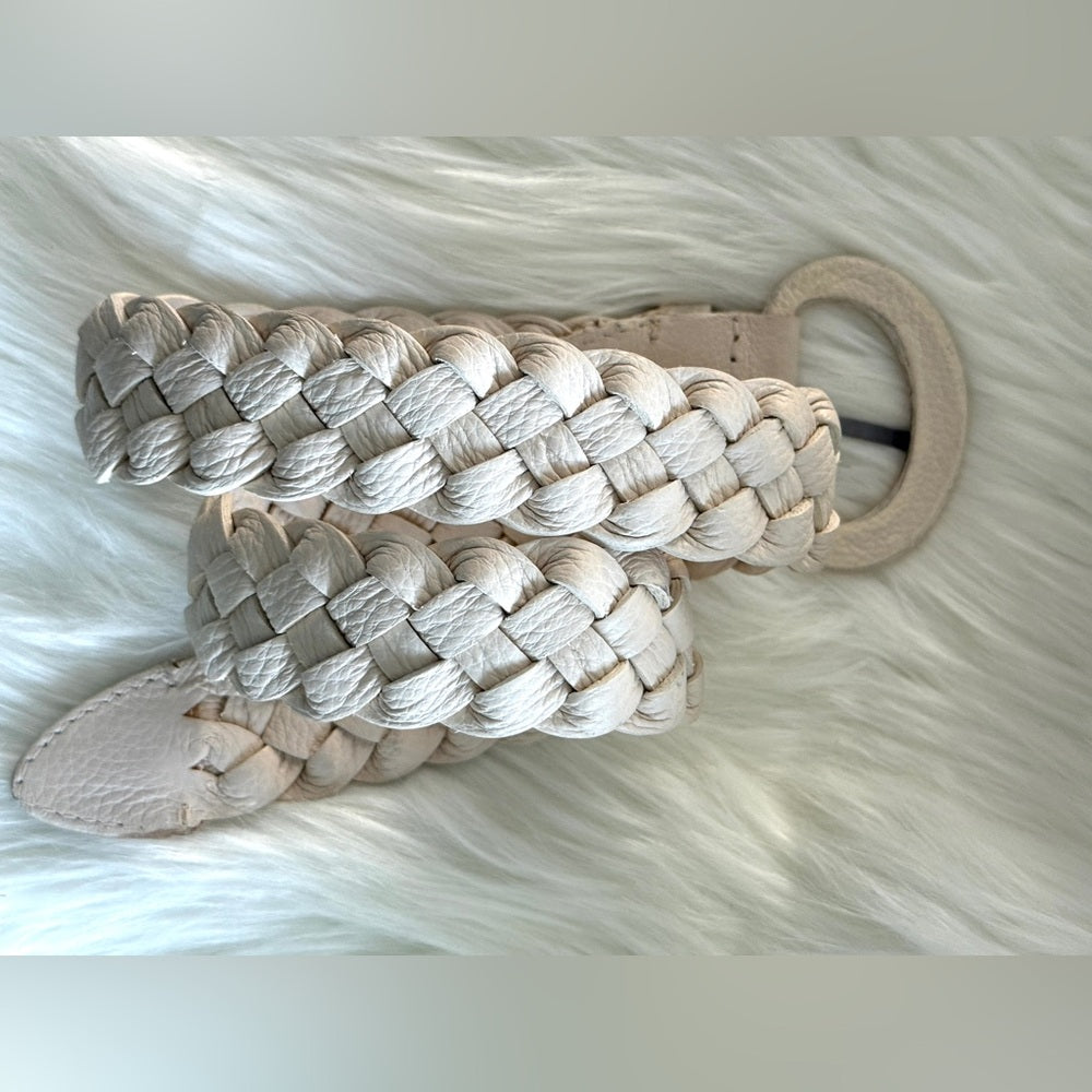 🇨🇦 Brave Leather Collection - Ivory Braided Leather
