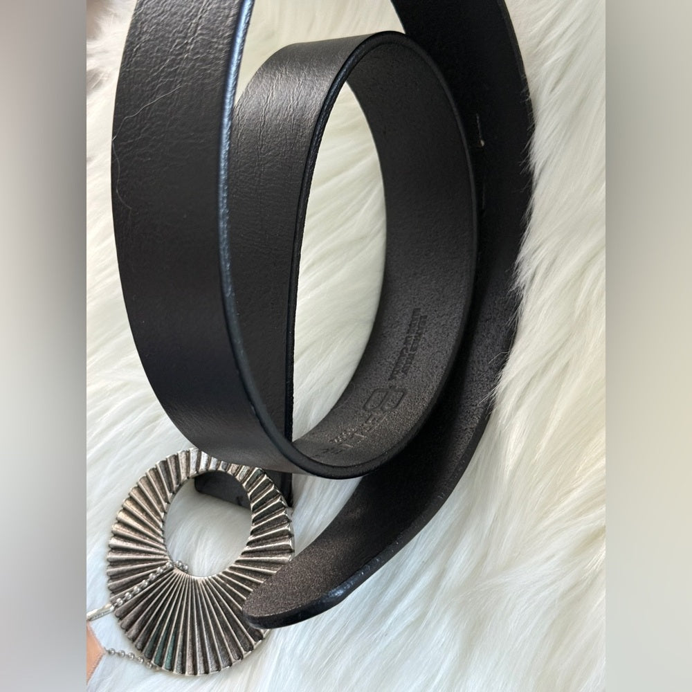 🇨🇦 Brave Leather Collection - Black Leather w SILVER buckle JAZZLYN