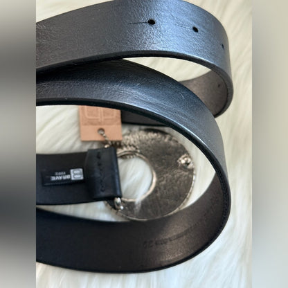 🇨🇦 Brave Leather Collection - Black Leather w SILVER buckle JAZZLYN