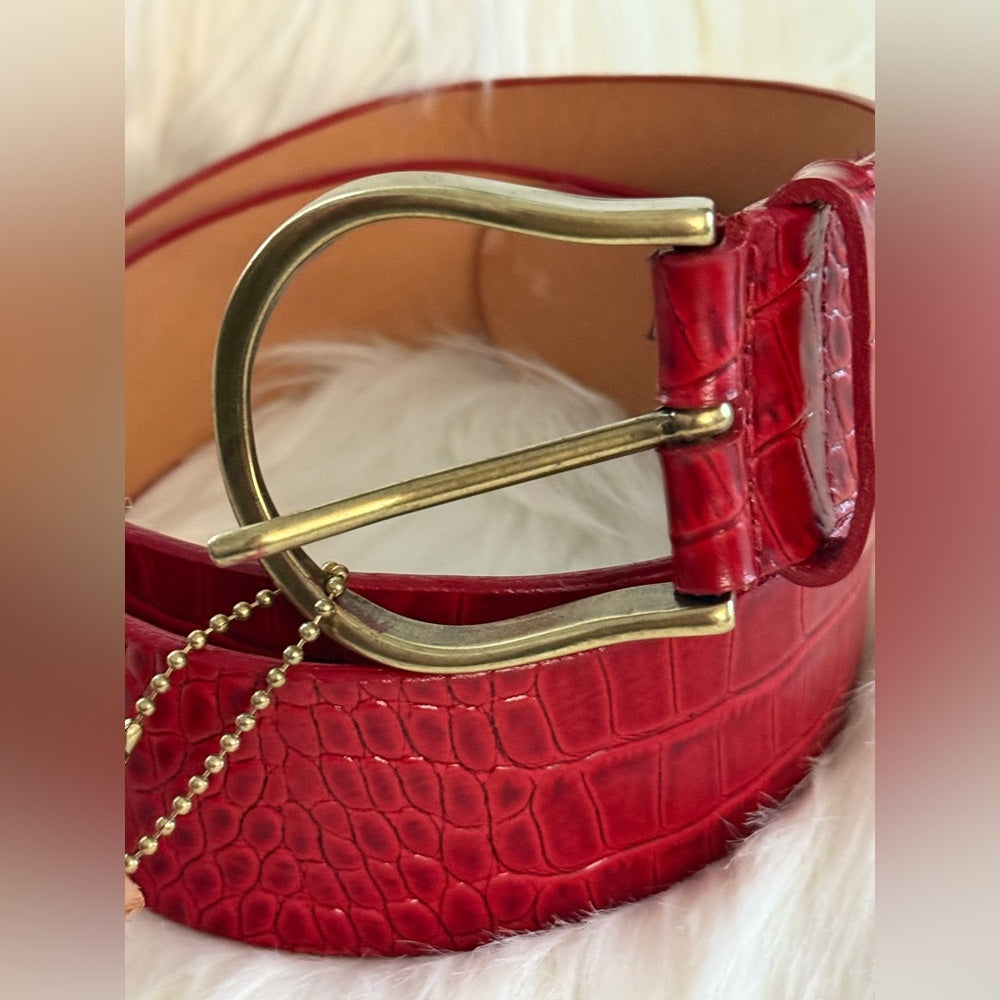 BRAVE Leather- Ferrari Red Barcelona - LILOU