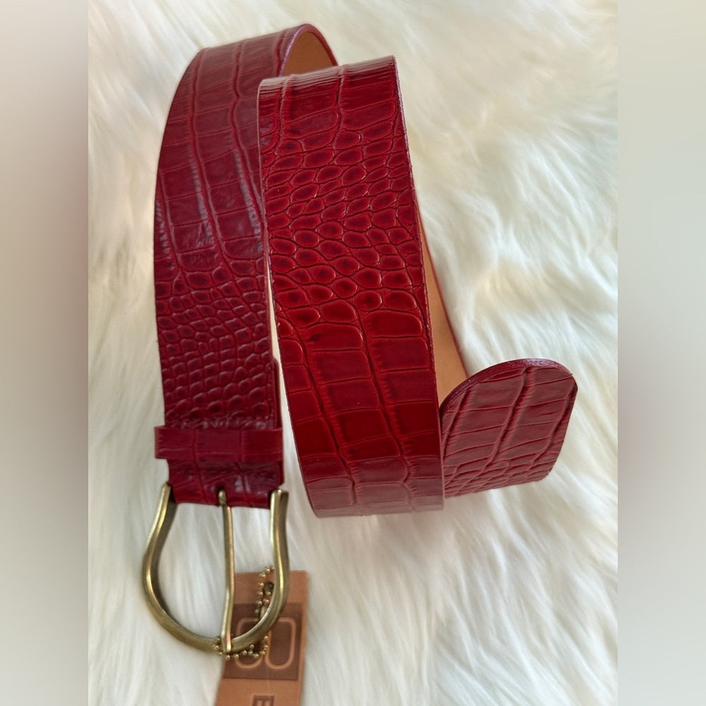 BRAVE Leather- Ferrari Red Barcelona - LILOU