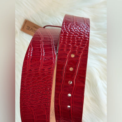 BRAVE Leather- Ferrari Red Barcelona - LILOU