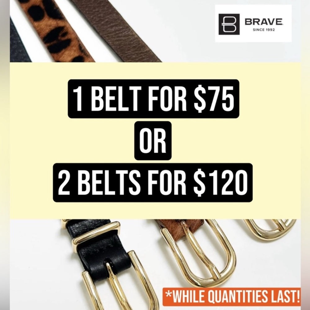 🇨🇦 Brave Leather Collection - Black Pony Hair with silver hardware