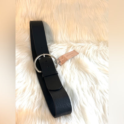 BRAVE Leather - Black Bridle - Silver YASLIN
