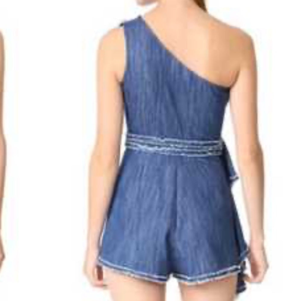 Alexis Denim One-Shoulder Jumpsuit
