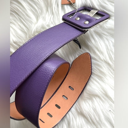 🇨🇦 Brave Leather Collection - Purple Leather w Silver Accent MAKANI