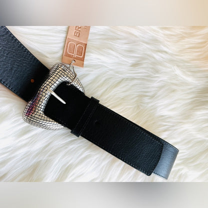 BRAVE Leather - Black Vachetta - Silver - WIHELMINA
