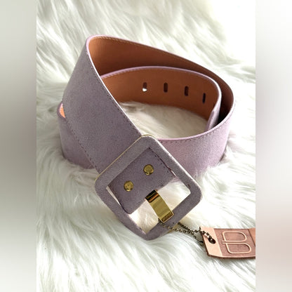 🇨🇦 Brave Leather Collection - Lilac Suede w Gold Accent MAKANI