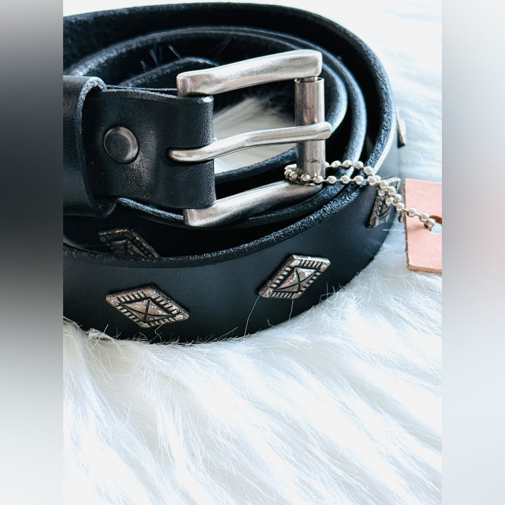 BRAVE Leather -Black Bridle - Silver - JUNI