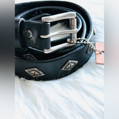 BRAVE Leather -Black Bridle - Silver - JUNI