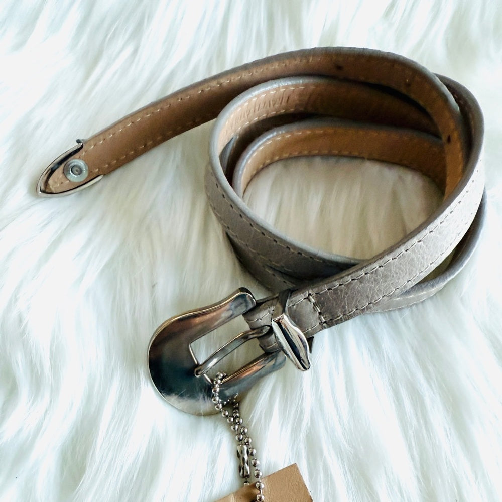 BRAVE Leather - Grigio Leather - tempered silver - NATA