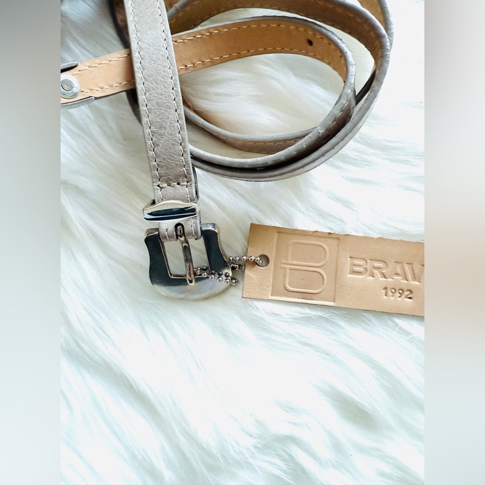 BRAVE Leather - Grigio Leather - tempered silver - NATA