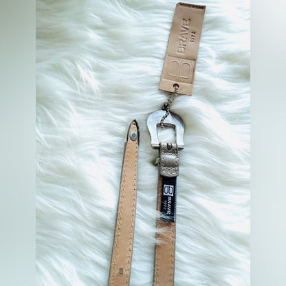 BRAVE Leather - Grigio Leather - tempered silver - NATA