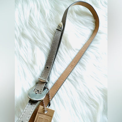 BRAVE Leather - Grigio Leather - tempered silver - NATA