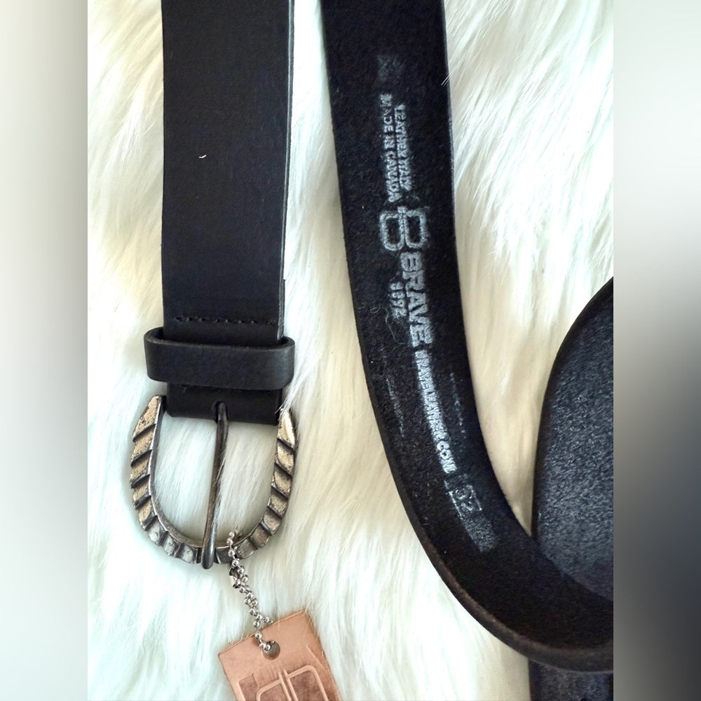 BRAVE Leather -BLACK BRIDLE - KYNEE