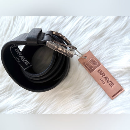 BRAVE Leather -BLACK BRIDLE - KYNEE