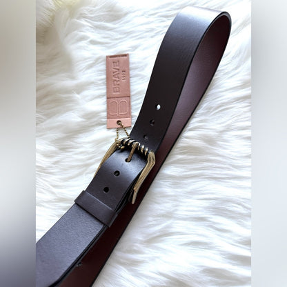 🇨🇦 Brave Leather Collection- ASTRID Brown Bridle - Antique Gold