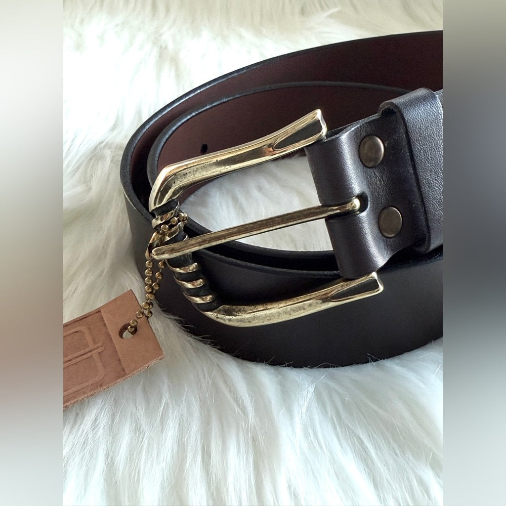 🇨🇦 Brave Leather Collection- ASTRID Brown Bridle - Antique Gold