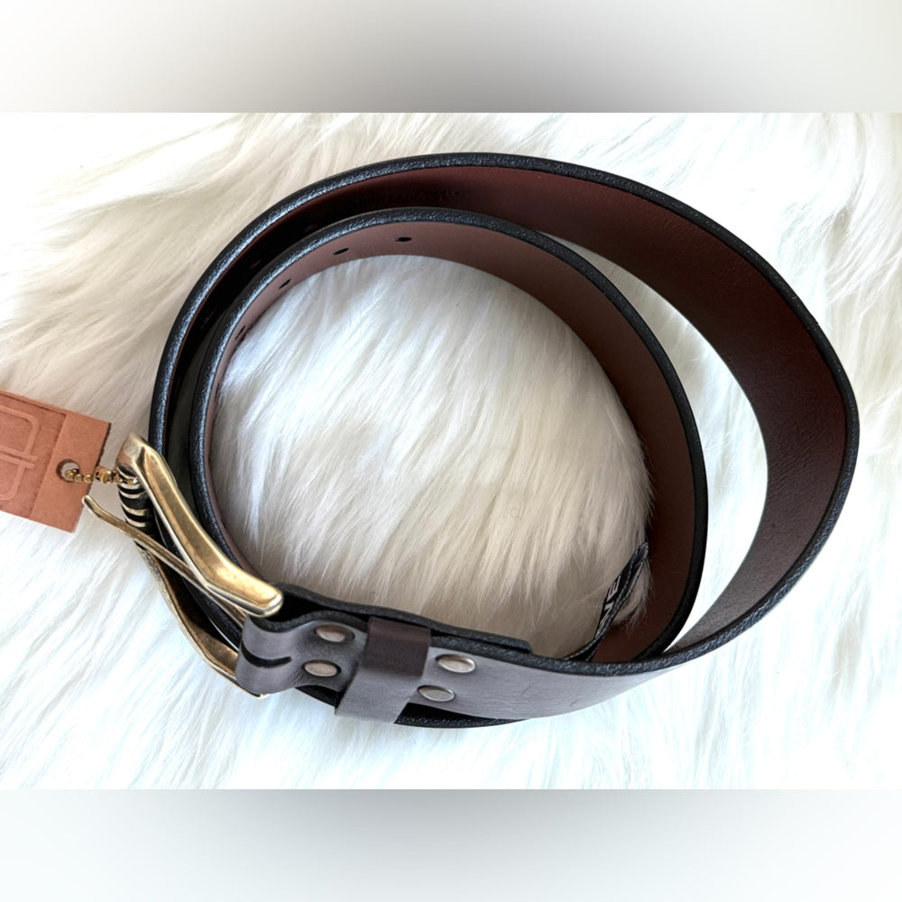 🇨🇦 Brave Leather Collection- ASTRID Brown Bridle - Antique Gold
