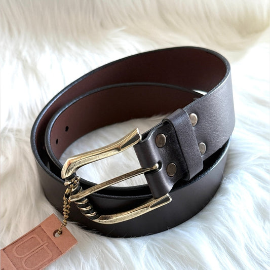 🇨🇦 Brave Leather Collection- ASTRID Brown Bridle - Antique Gold