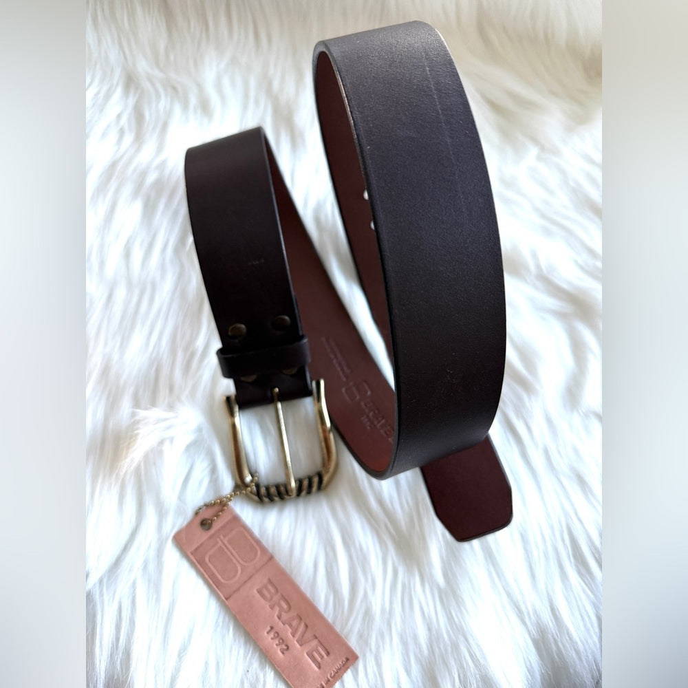 🇨🇦 Brave Leather Collection- ASTRID Brown Bridle - Antique Gold