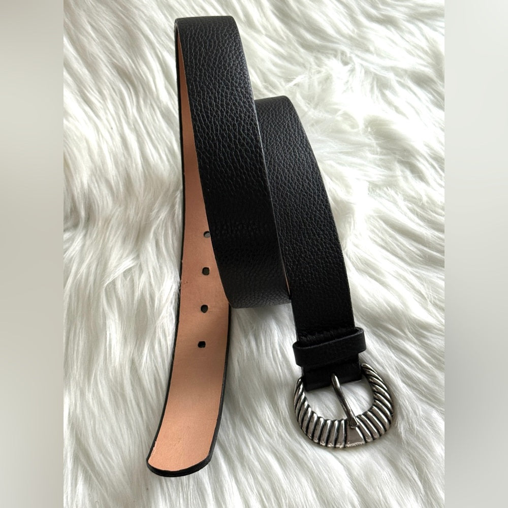 BRAVE Leather - Black Leather - Silver Bridle