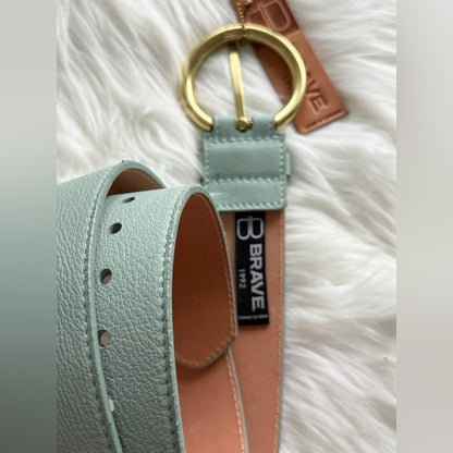 Brave Leather - Seafoam Pebble Leather - VIKA