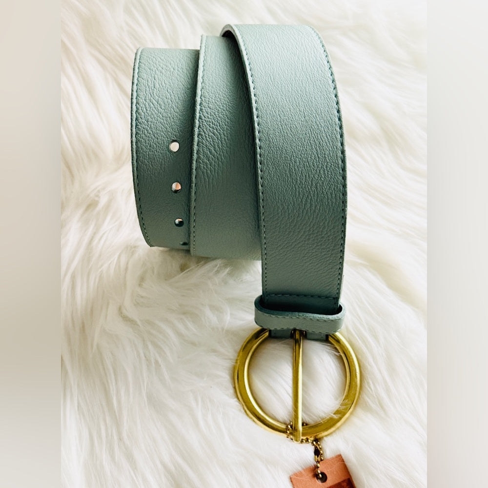 Brave Leather - Seafoam Pebble Leather - VIKA