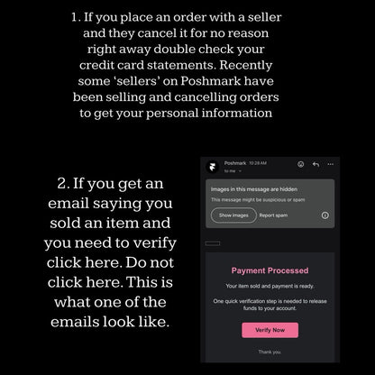 SELLER INFO!  From one Seller to Another ♥️
