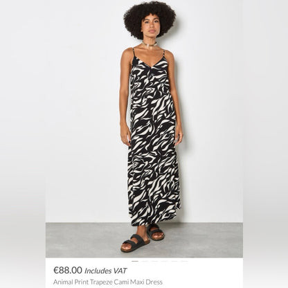 APRICOT 🍑 - Animal Print Cami Dress