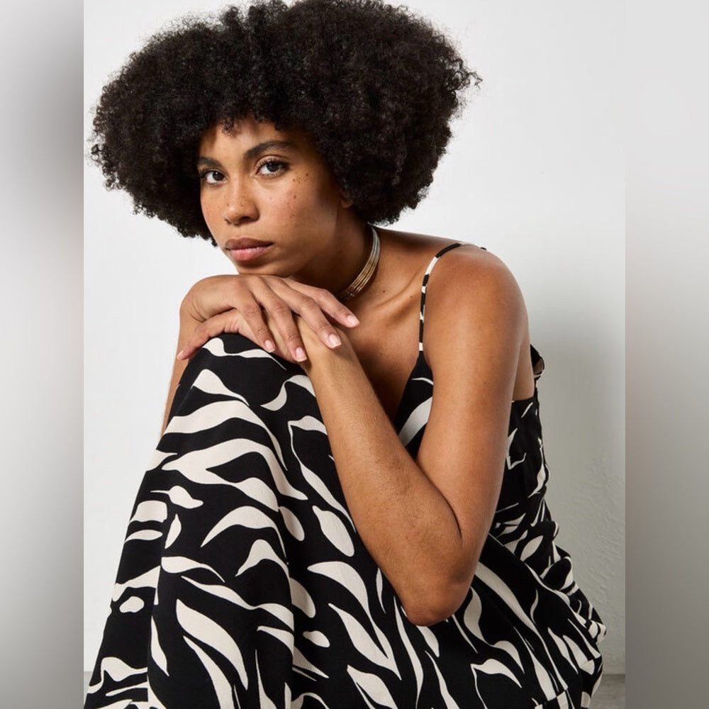 APRICOT 🍑 - Animal Print Cami Dress