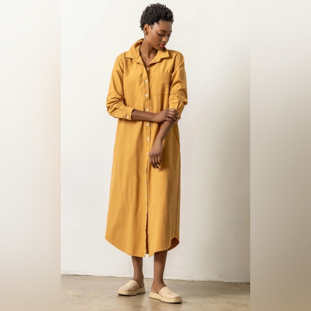 Lilla P 🌷Mustard Shirt Dress